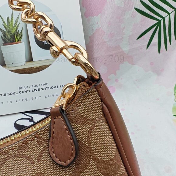 Coach Teri shoulder bag brown - Picture 6 of 11